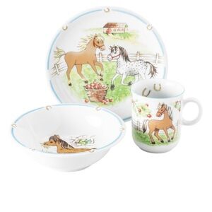 Seltmann Weiden Charming Horse-Themed Dinnerware Set for Kids new in box 🇩🇪